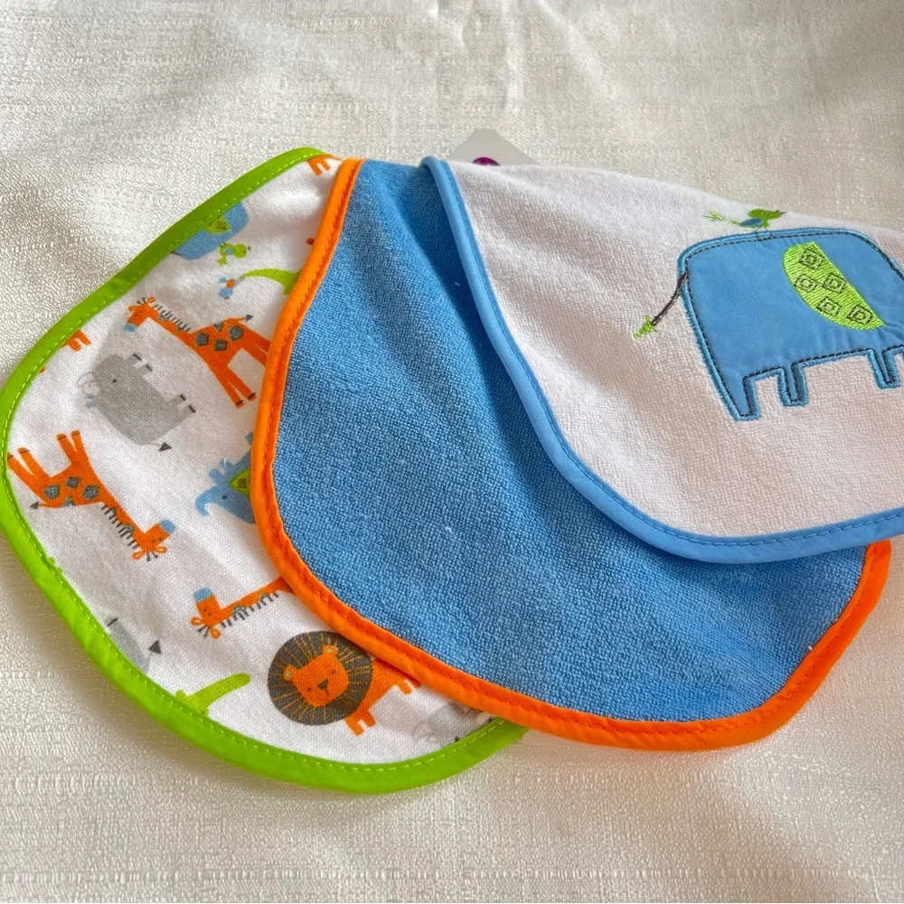 New Baby Set of 3 Bibs